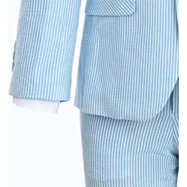 Striped Suit Set, Blue - Suits & Separates - 4