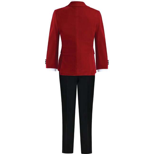 Red Velvet Suit, Red - Suits & Separates - 5