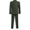 Slim-Fit Suit Set, Green - Suits & Separates - 3 - thumbnail