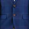 Check Blazer Set, Blue - Suits & Separates - 4
