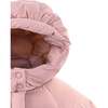 Glow Heart-Pocket Puffer Jacket, Pink - Jackets - 2