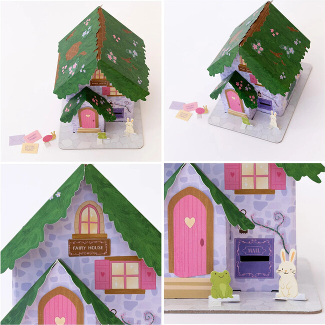 Tiny Fairy House Craft Kit, multi-color - Arts & Crafts - 3