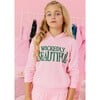 Wickedly Beautiful Hoodie Pink - Sweatshirts - 2 - thumbnail