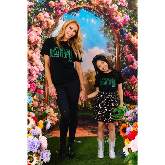 Wickedly Beautiful Tee Black - T-Shirts - 4