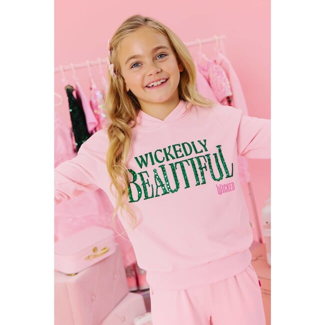 Wickedly Beautiful Hoodie Pink - Sweatshirts - 5
