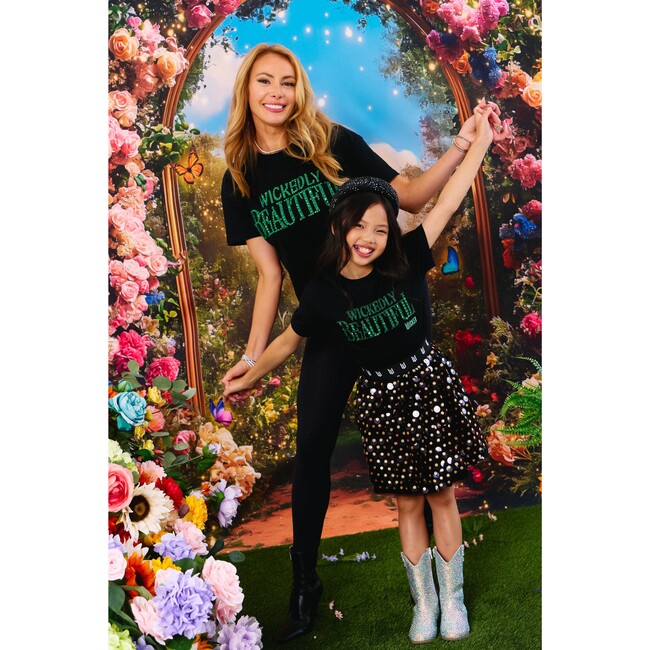 Wickedly Beautiful Tee Black - T-Shirts - 6