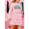 Wickedly Beautiful Hoodie Pink - Sweatshirts - 6 - thumbnail