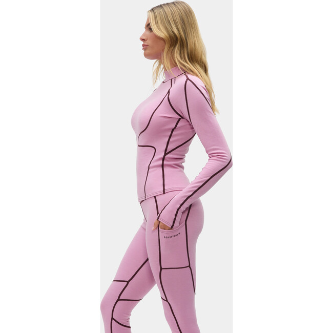 Fay Midweight Merino Top Amethyst - Shirts - 3