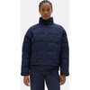 Nellie Packable Puffer Jacket Navy - Jackets - 1 - thumbnail