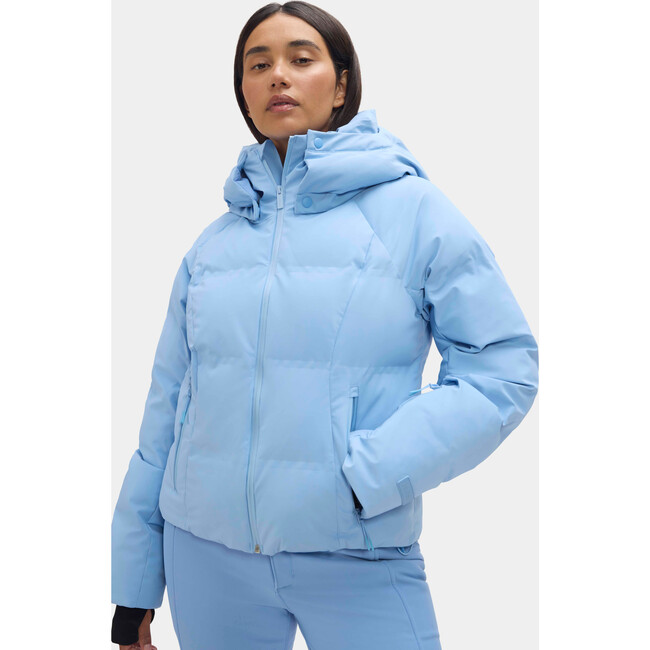 Georgie Puffer Jacket Forget Me Not