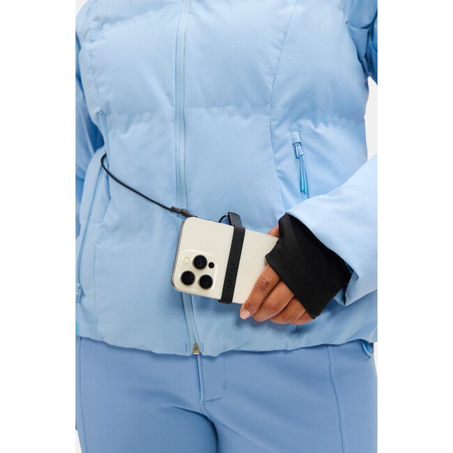 Georgie Puffer Jacket Forget Me Not