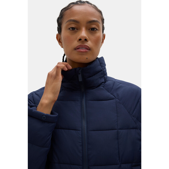 Nellie Packable Puffer Jacket Navy - Jackets - 3