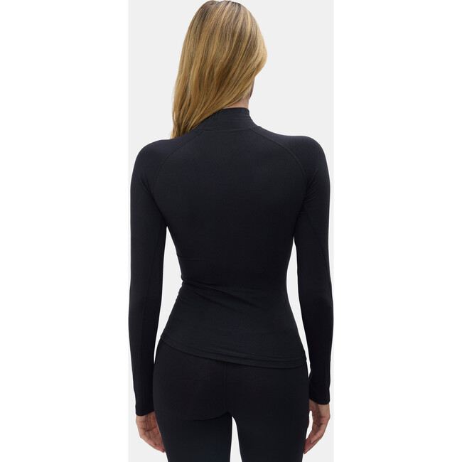 Clare Lightweight Bamboo Top Black - Shirts - 4