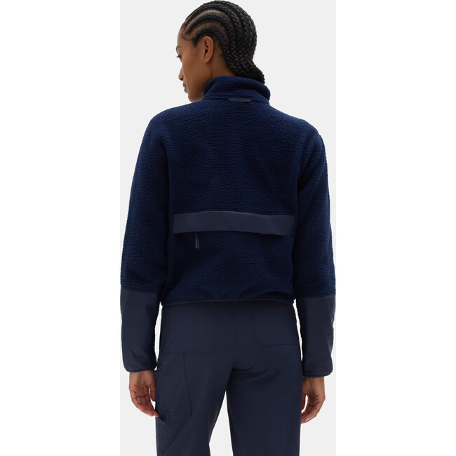 Chapelle Fleece Jacket Navy - Jackets - 3