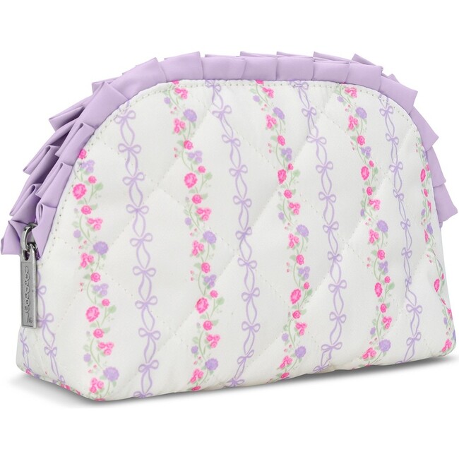 Forever Floral Oval Cosmetic Bag