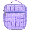 Lavender Shiny Puffer Lunch Tote - Lunchbags - 1 - thumbnail