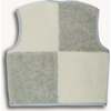 Adult Merino Wool Vest, Cream & Grey - Vests - 2 - thumbnail