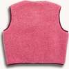 Adult Merino Wool Vest, Dusty Pink - Vests - 2 - thumbnail