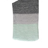 Vena Throw Blanket, Mint/Grey - Throws - 1 - thumbnail