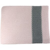 Marici Throw Blanket, Pink/Grey - Throws - 3 - thumbnail