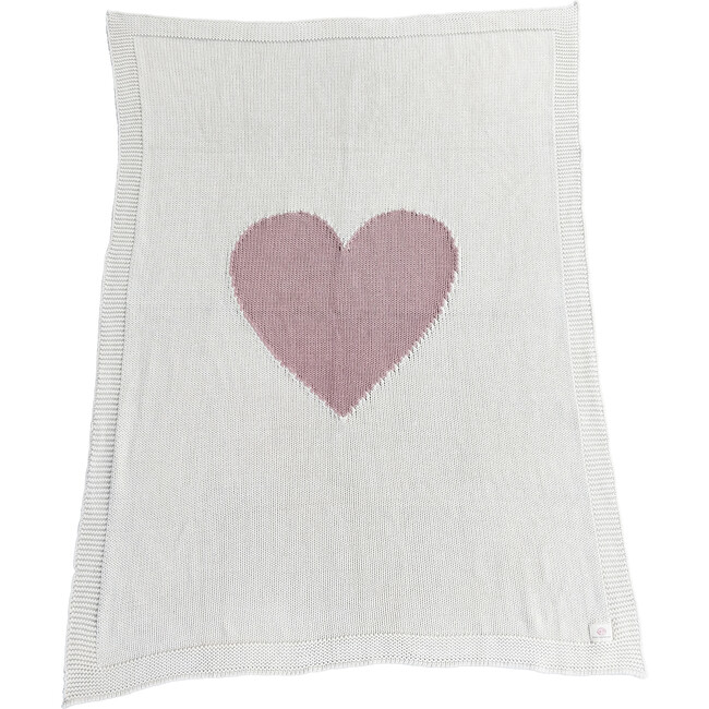 Baby Love Blanket, Natural/Pink