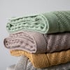 Panache, Linen sand Mel - Blankets - 3 - thumbnail