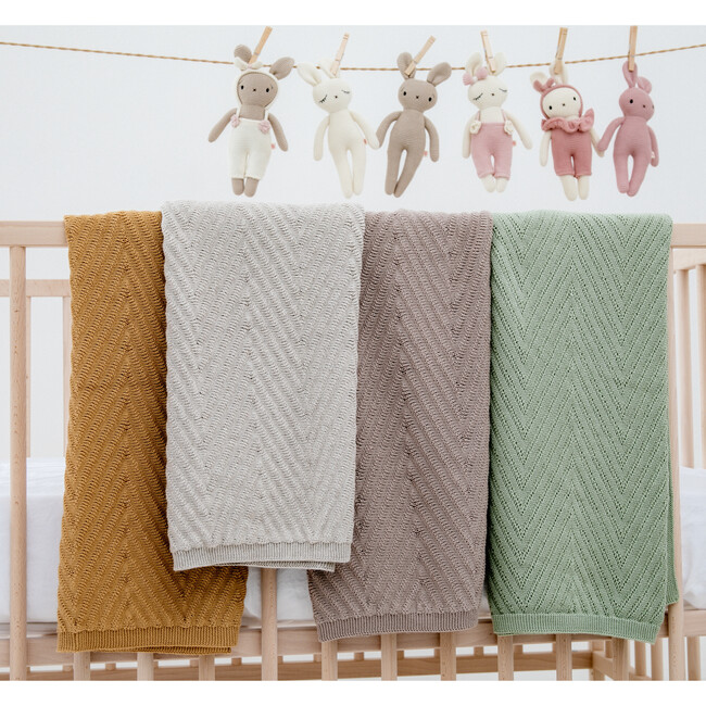 Panache, Linen sand Mel - Blankets - 6