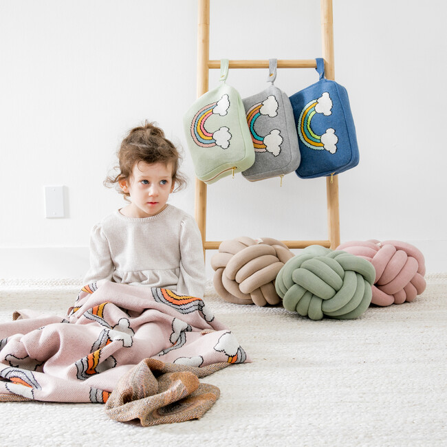 Knot, Pale Pink - Decorative Pillows - 5