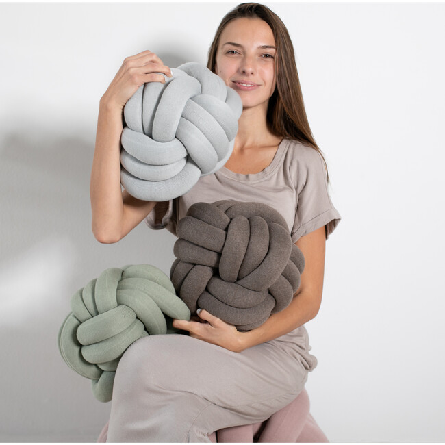 Knot, Bush Green - Decorative Pillows - 3