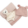 Elegant, Pale Pink/Natural - Blankets - 1 - thumbnail