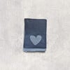 Hearts Reversible, Dk grey mel/light grey mel - Blankets - 4 - thumbnail