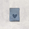 Hearts Reversible, Dk grey mel/light grey mel - Blankets - 5 - thumbnail