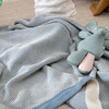 Elegant, Blue Grey/Natural - Blankets - 2