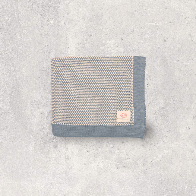 Elegant, Blue Grey/Natural - Blankets - 3