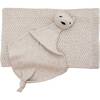 Criss Cross, Linen Sand Mel - Blankets - 1 - thumbnail