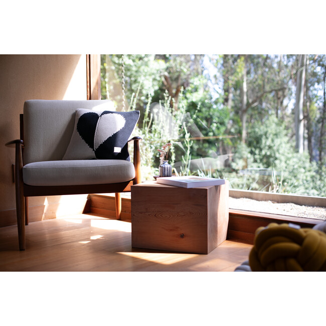 Hearts Dual, Black - Decorative Pillows - 3