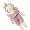 Bunny Head Band Jumpsuit, Dull Rose - Dolls - 1 - thumbnail