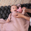 Criss Cross, Cameo Pink - Blankets - 2