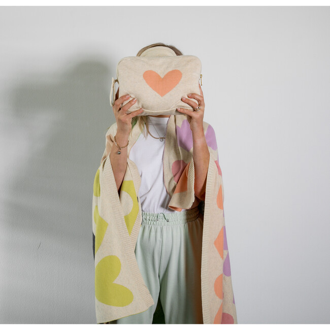 Blush Hearts Pastel - Blankets - 3