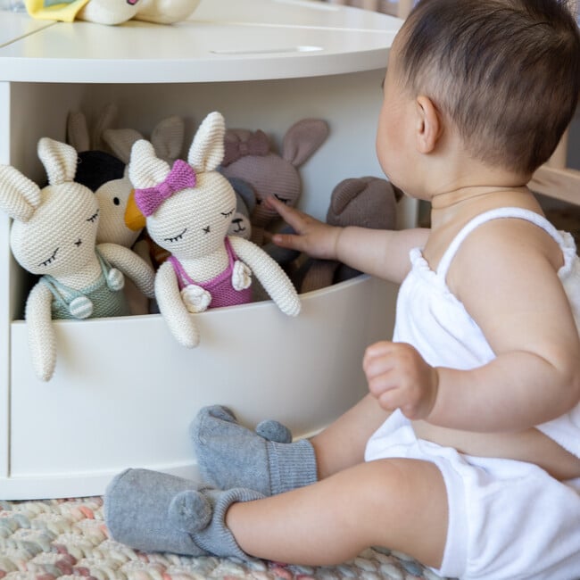 Bunny Jumpsuit, Rose - Dolls - 3