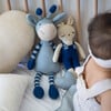 Bunny Jumpsuit, Blue - Dolls - 3 - thumbnail