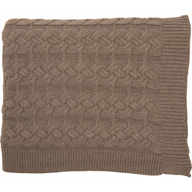 Double cable - Dk brown mel