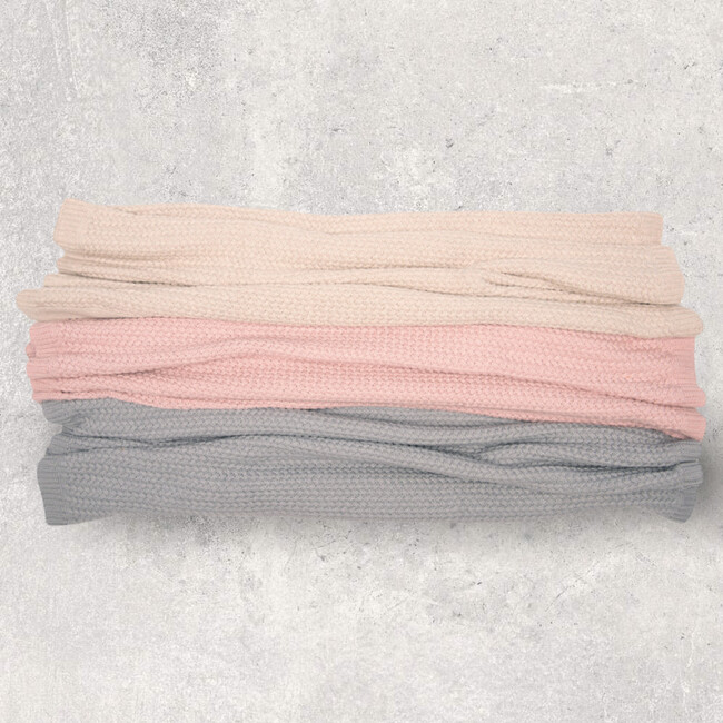 Criss Cross, Cameo Pink - Blankets - 8