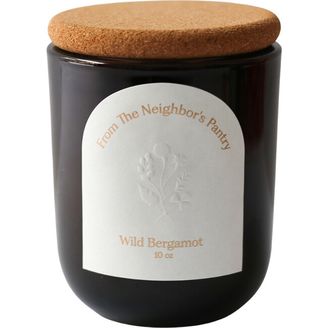 Wild Bergamot Beeswax & Tallow Candle