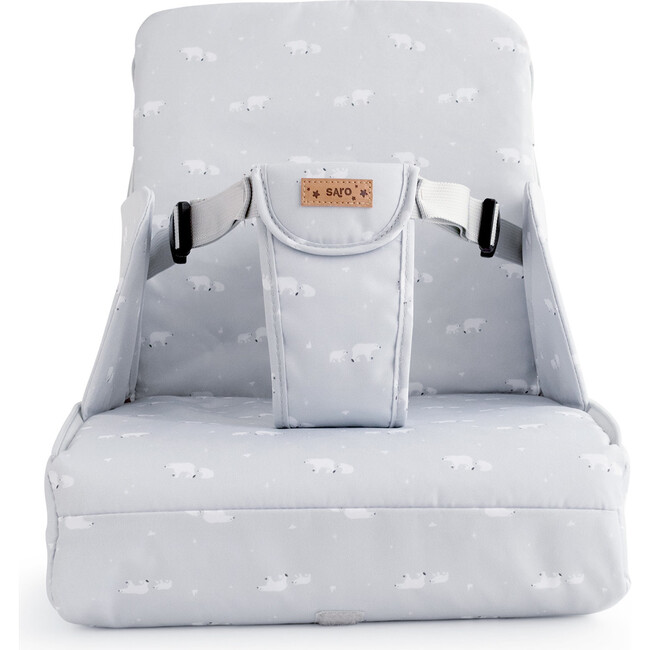 Portable Booster Seat,Glacier Grey