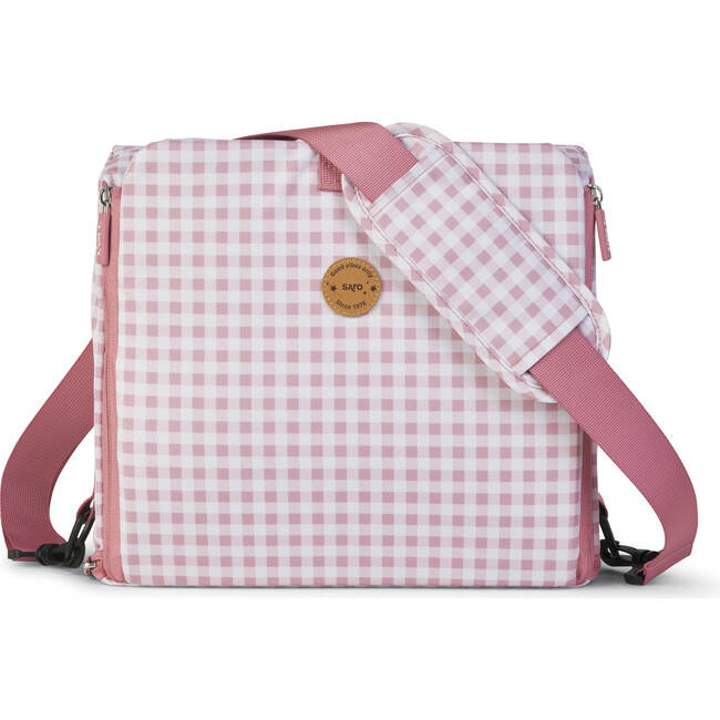 Portable Booster Seat, Pink Vichy