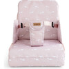 Portable Booster Seat, Dusty Pink - Booster Seats - 2