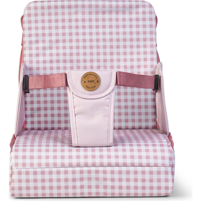 Portable Booster Seat, Pink Vichy