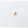 Classic Bezel Crystal Titanium Flat Back Stud Earring, Gold - Earrings - 5