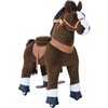 Chocolate Brown Horse 2021, Small - Ride-Ons - 1 - thumbnail